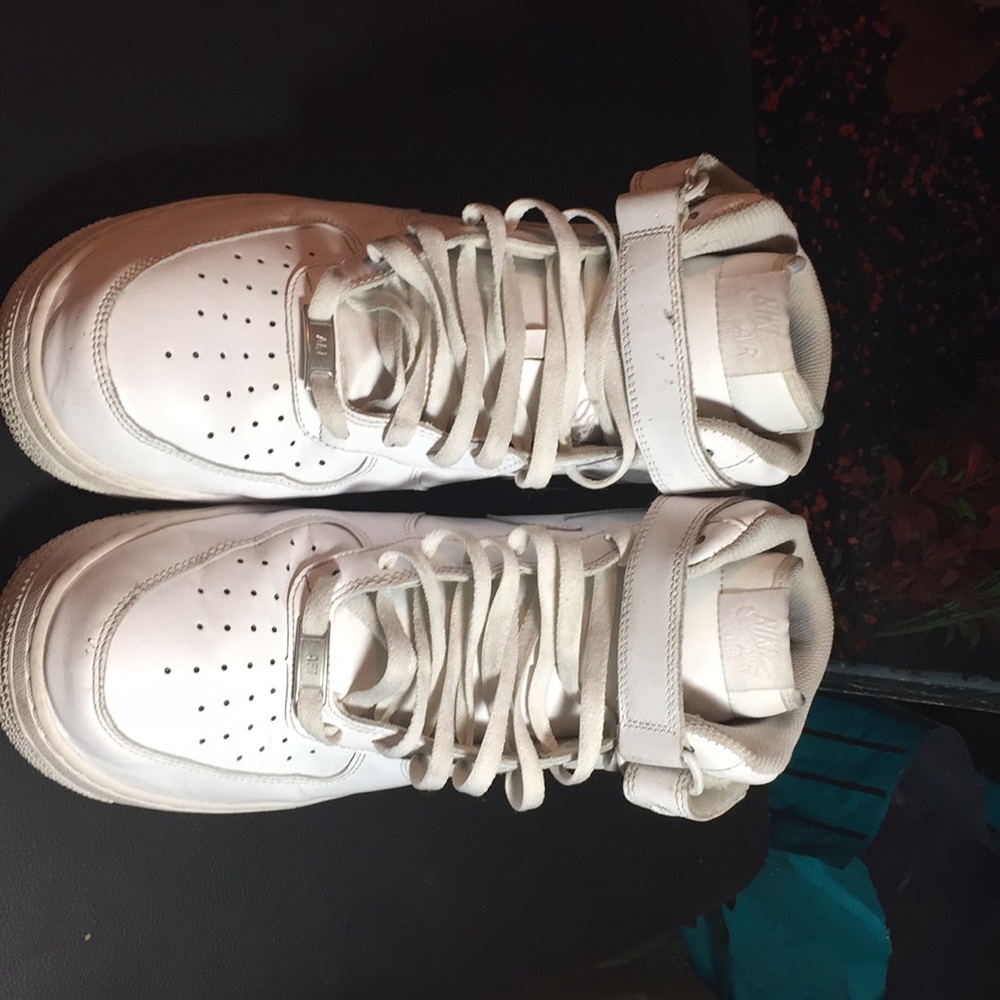 White Air Force ones